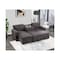 Global Furniture Usa Transitional Fabric U0203 Dark Grey Pull Out Sofa Bed 5043 - alternate 6